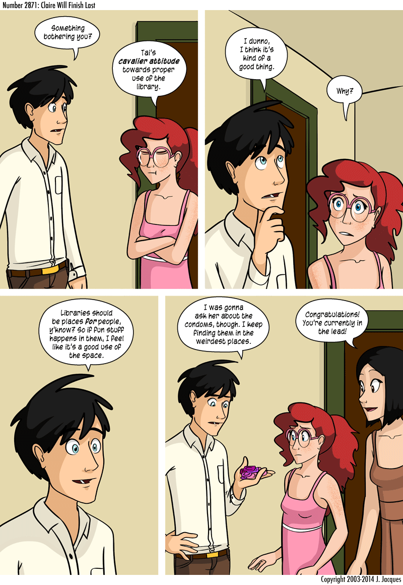 Questionable Content 8.1.2015