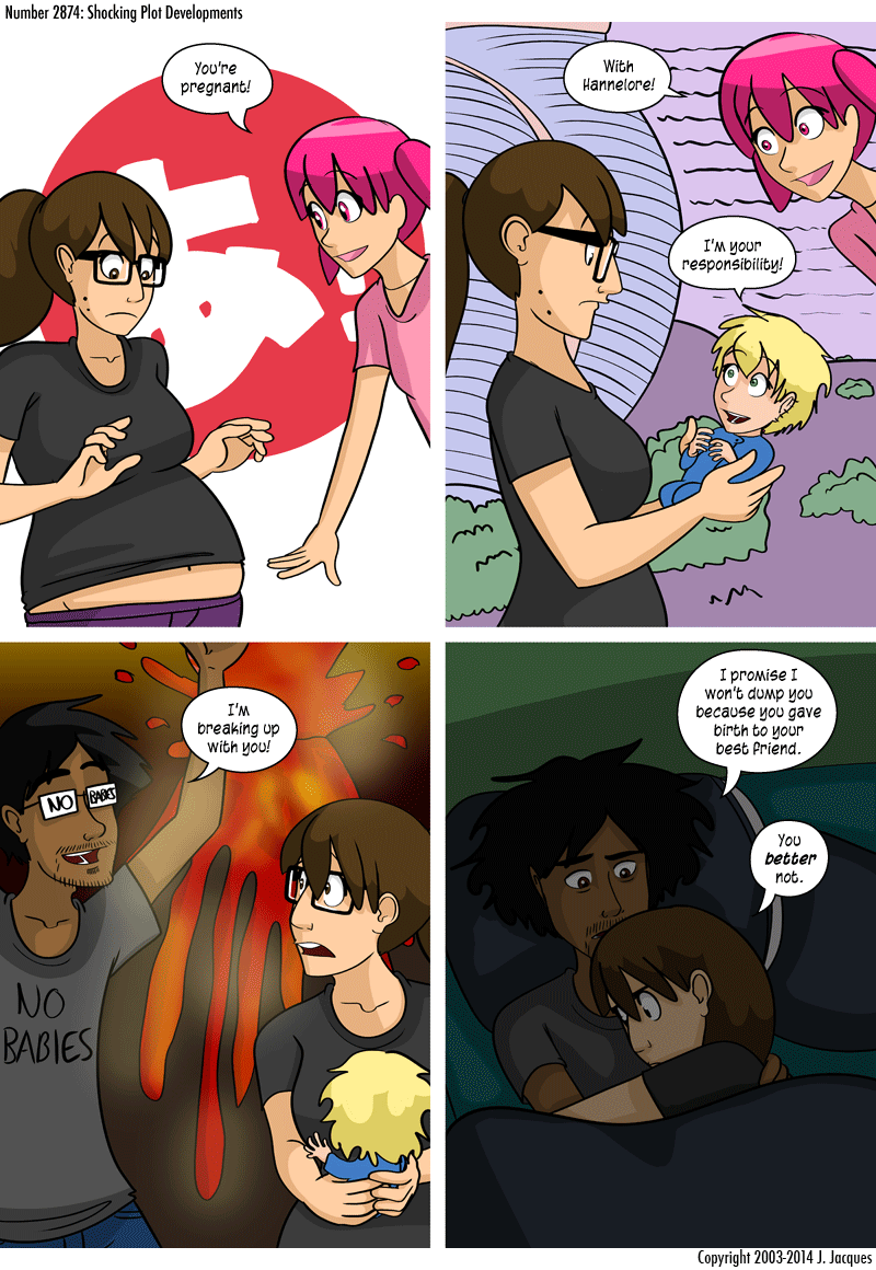 Questionable Content 13.1.2015