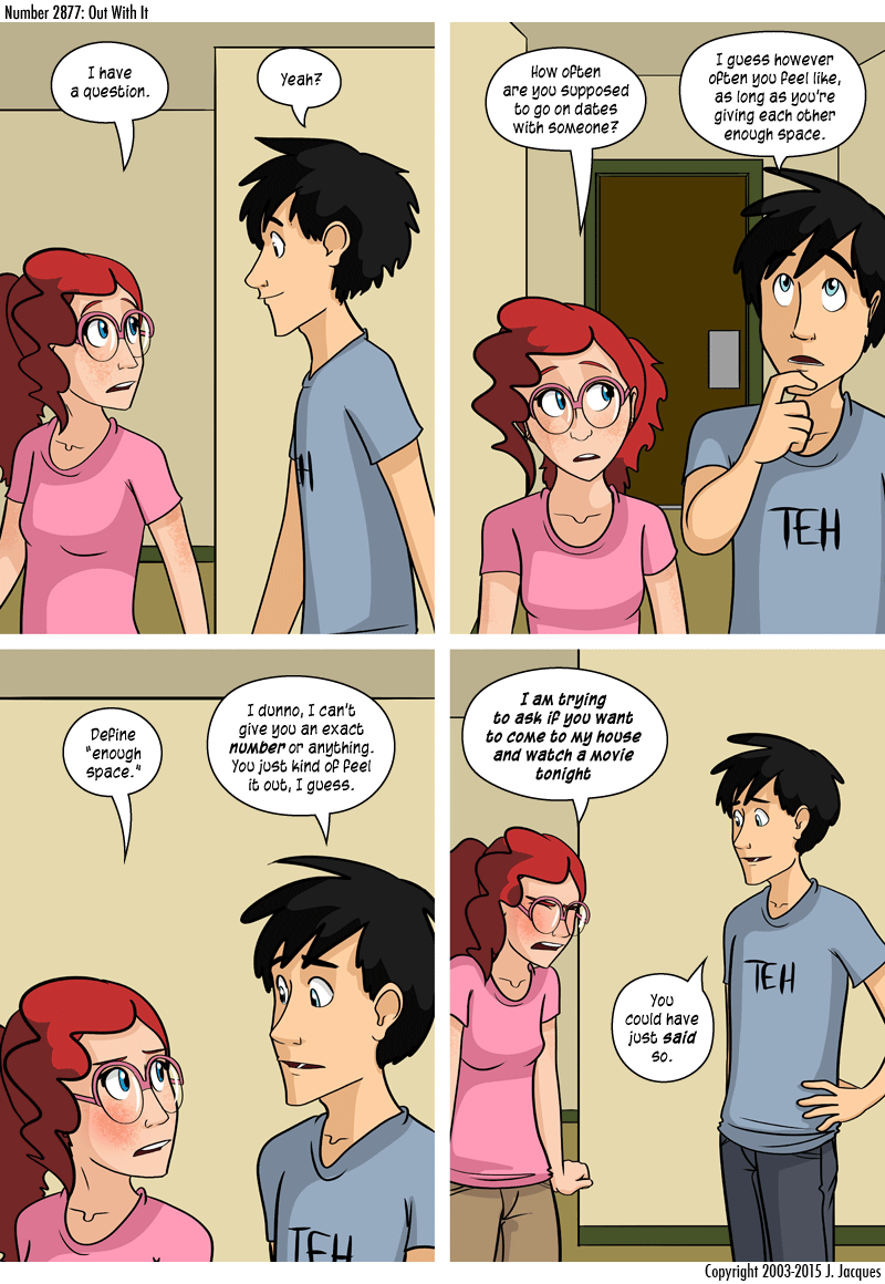 Questionable Content 16.1.2015