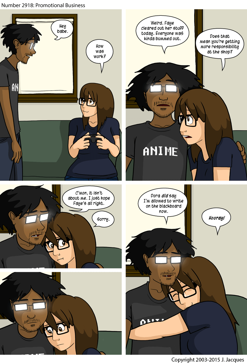 Questionable Content 17.3.2015