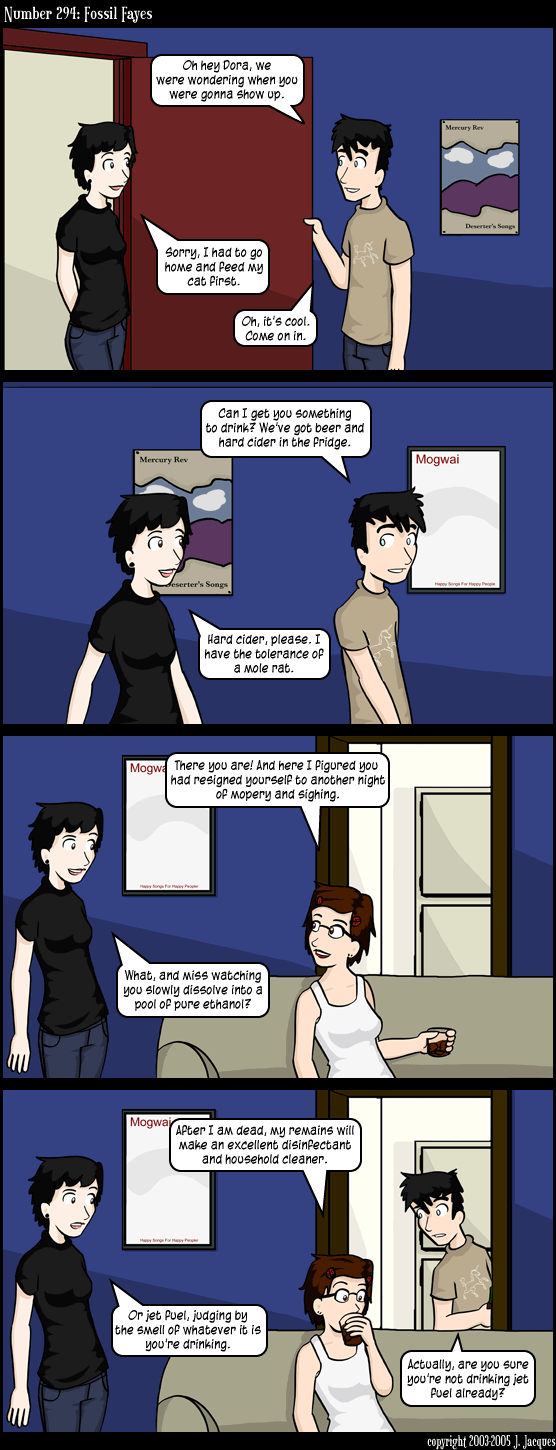 Questionable Content 11.2.2005