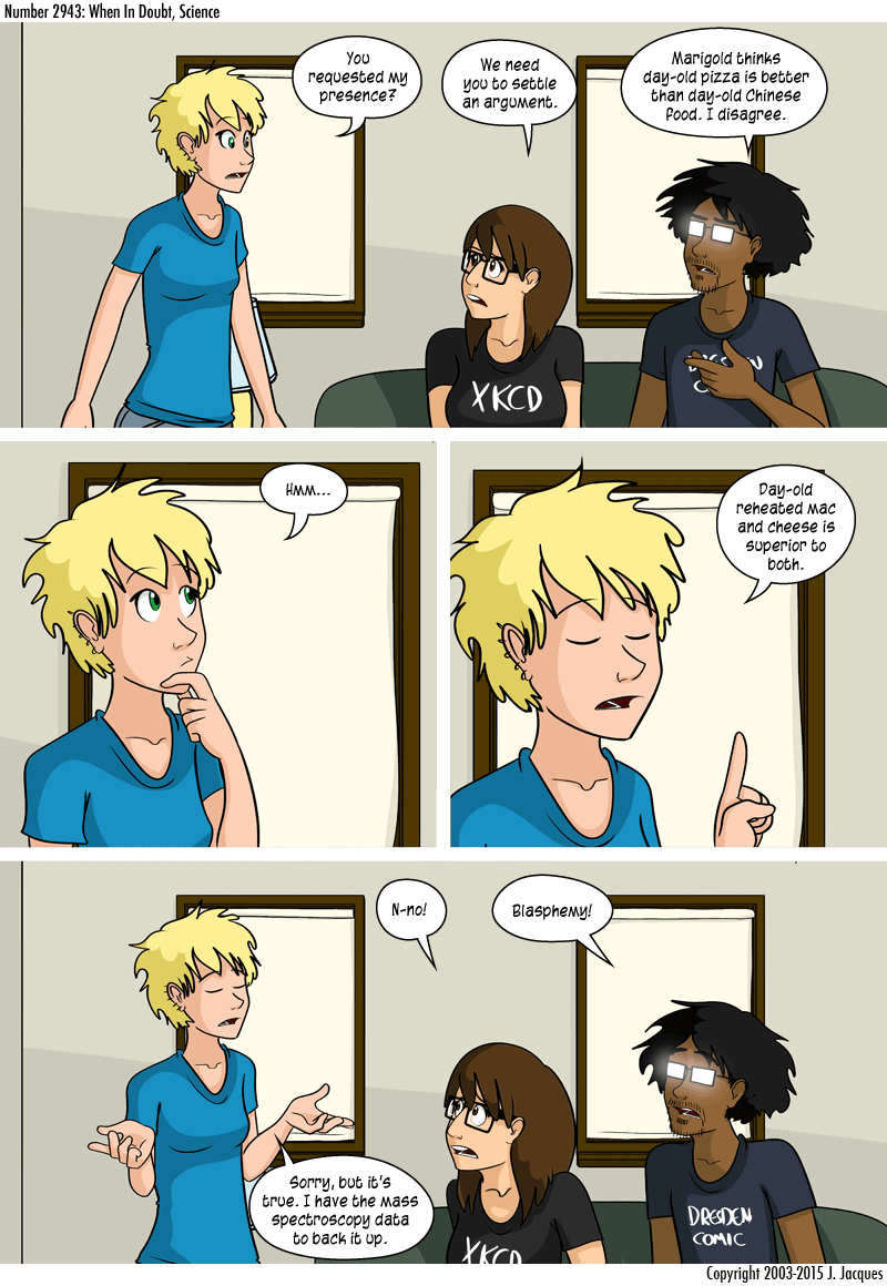 Questionable Content 21.4.2015