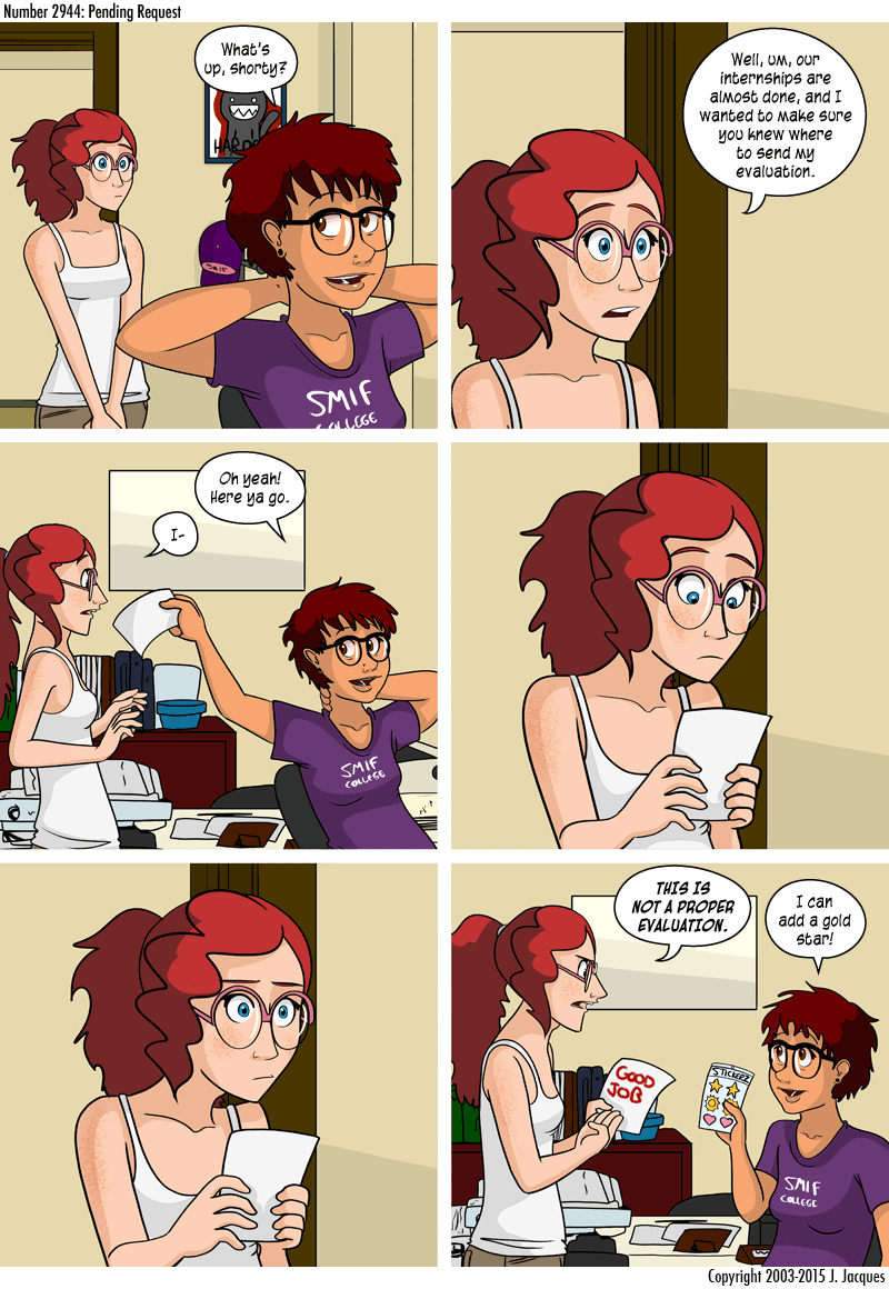 Questionable Content 22.4.2015