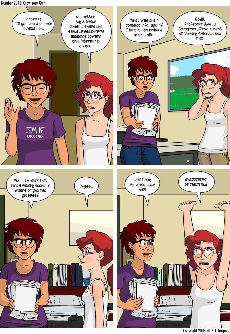 Questionable Content 24.4.2015