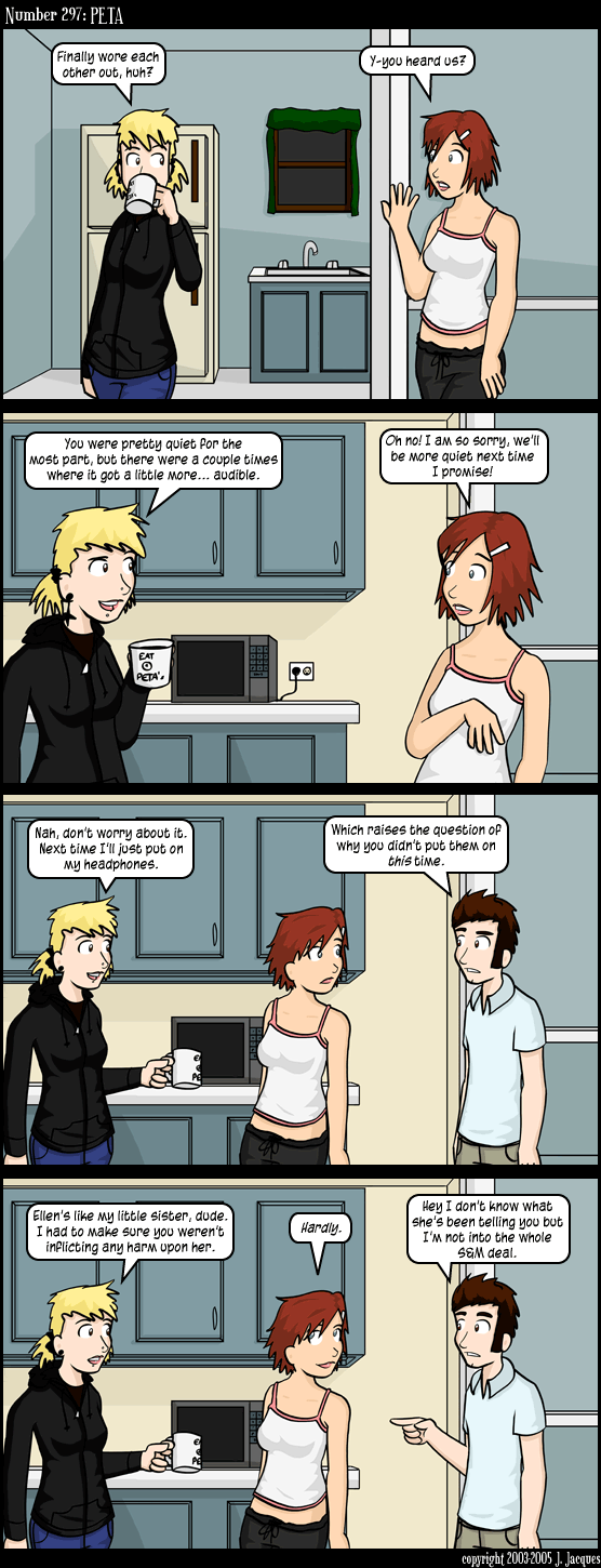 Questionable Content 16.2.2005