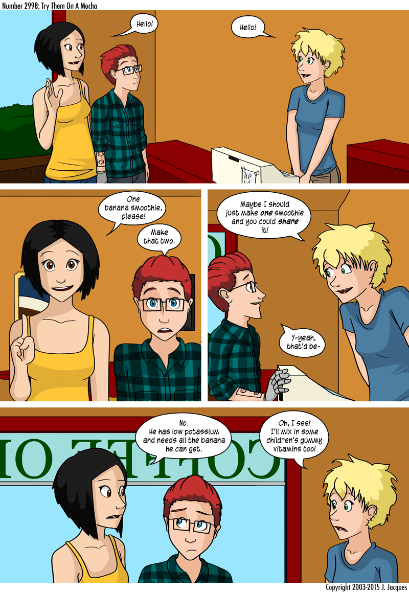 Questionable Content 8.7.2015