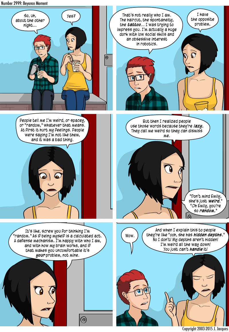 Questionable Content 9.7.2015