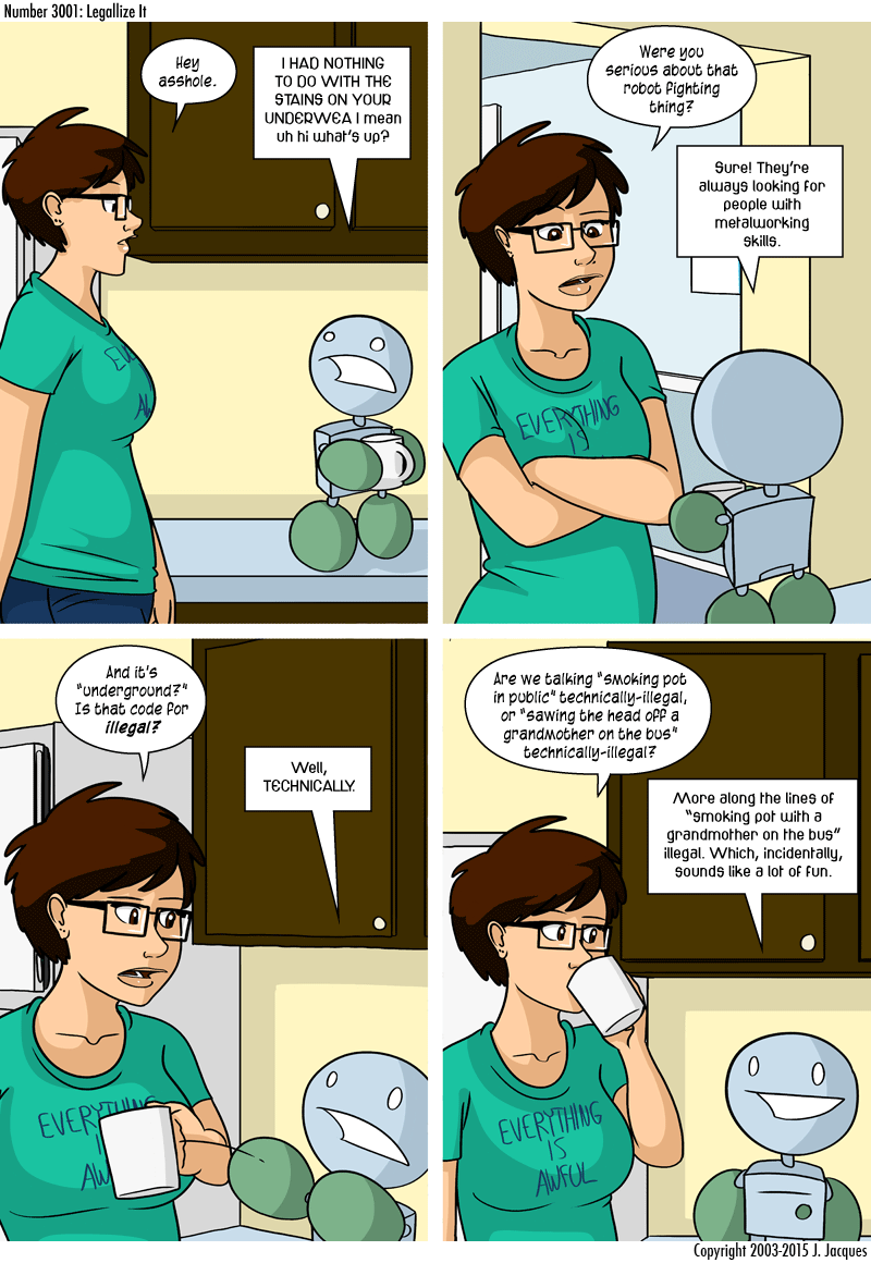 Questionable Content 13.7.2015