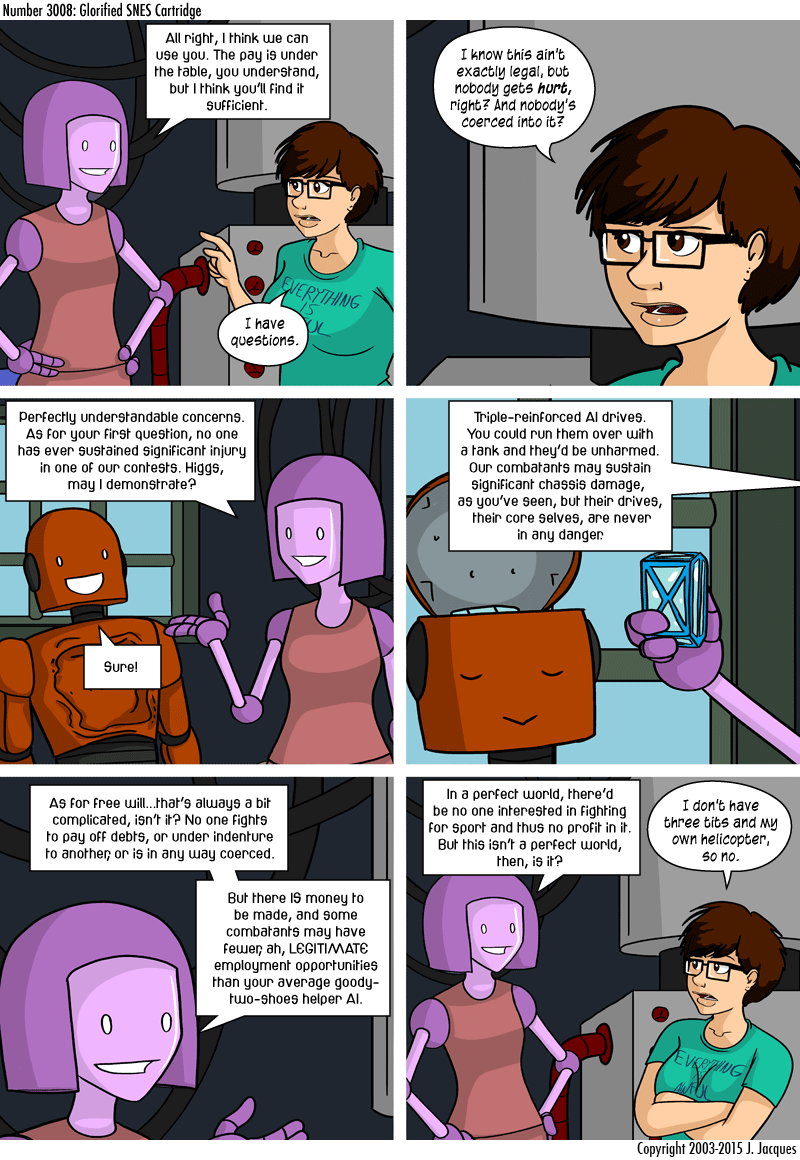 Questionable Content 22.7.2015