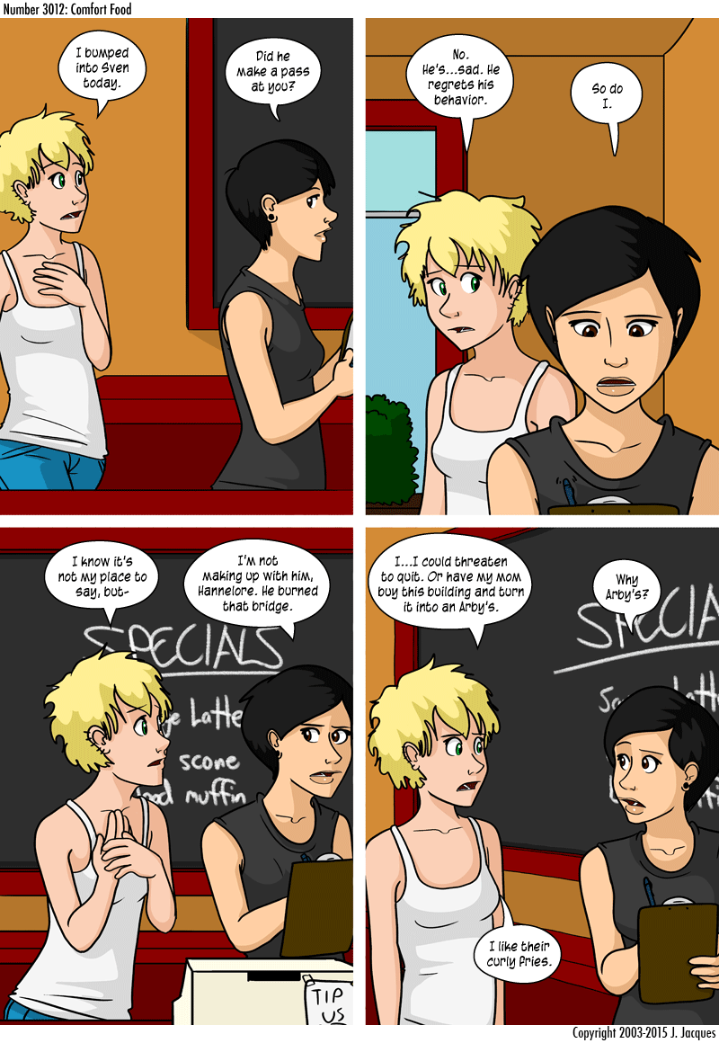 Questionable Content 28.7.2015