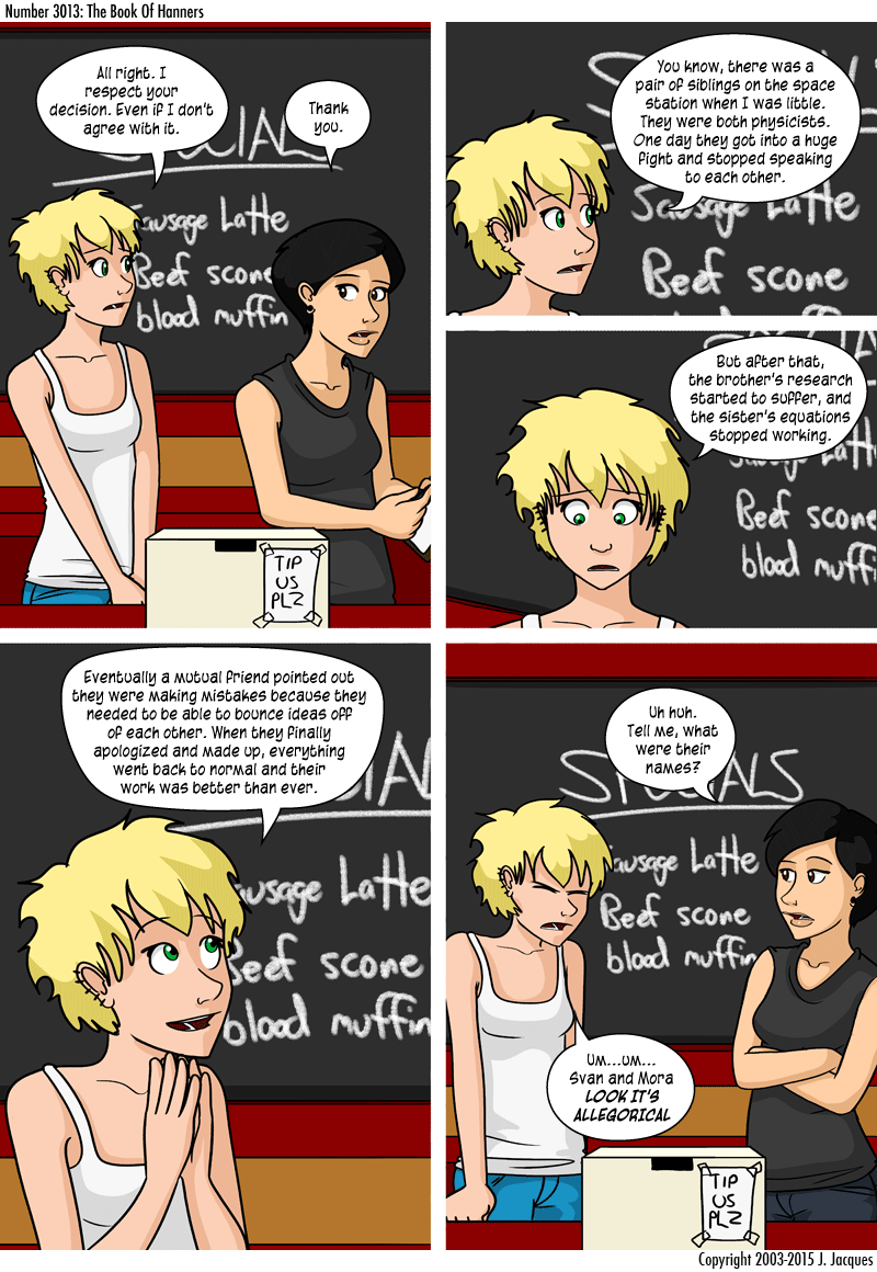 Questionable Content 29.7.2015