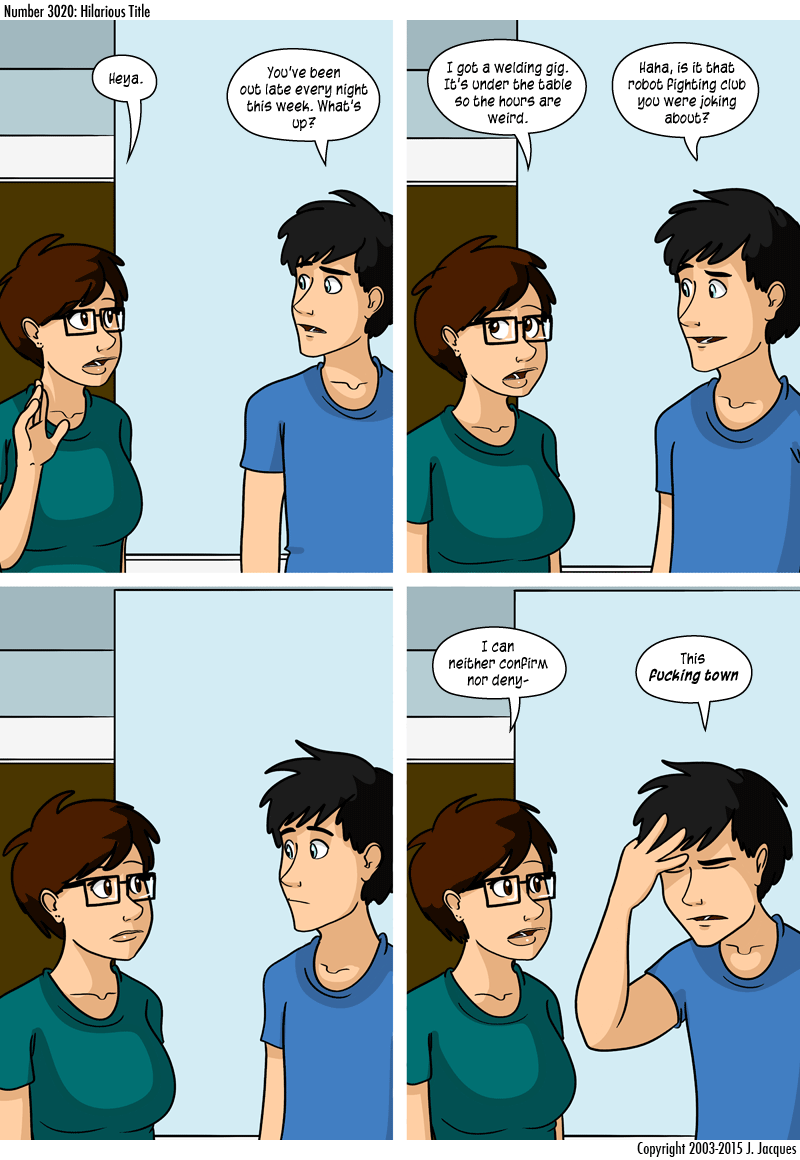 Questionable Content 7.8.2015