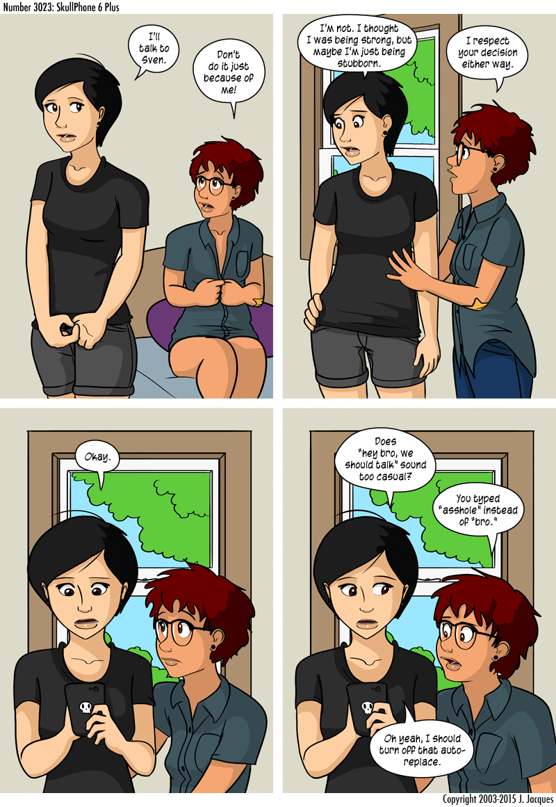 Questionable Content 12.8.2015