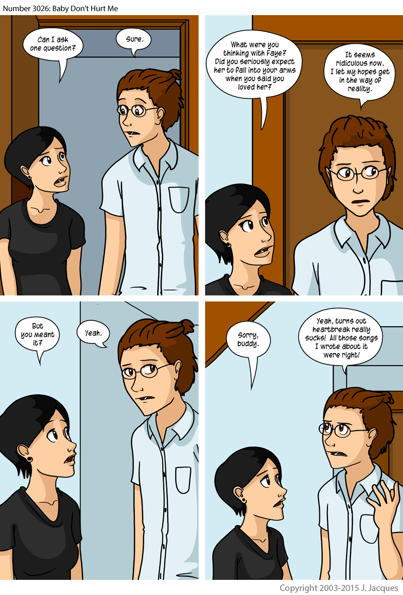 Questionable Content 17.8.2015