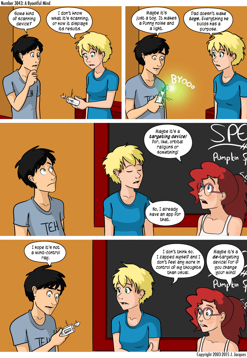 Questionable Content 9.9.2015