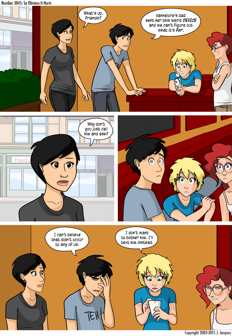 Questionable Content 11.9.2015