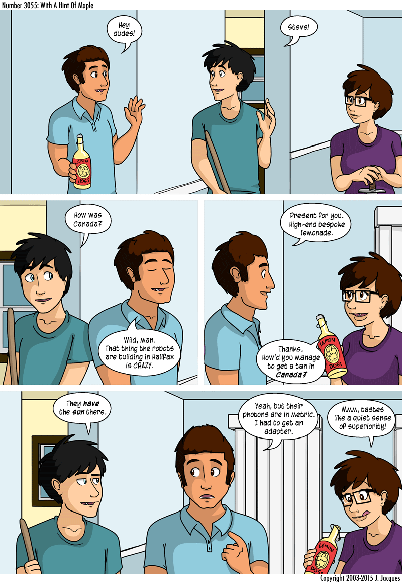 Questionable Content 25.9.2015