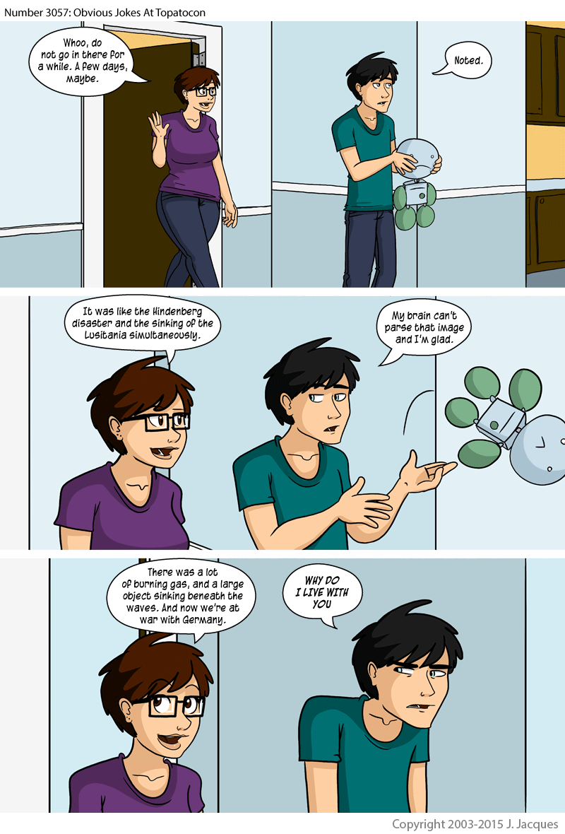 Questionable Content 29.9.2015