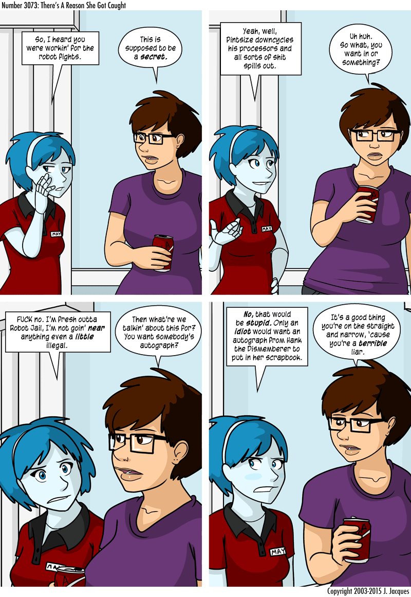 Questionable Content 21.10.2015