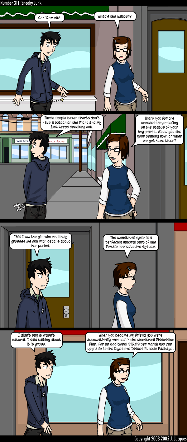 Questionable Content 8.3.2005