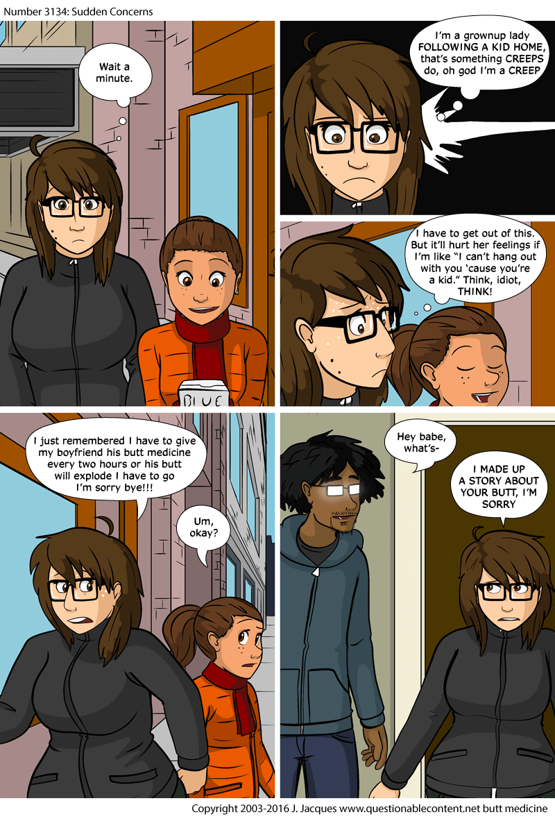 Questionable Content 14.1.2016