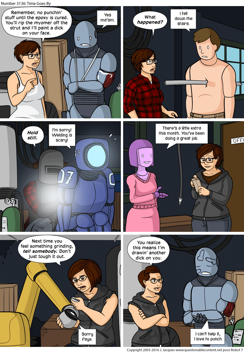 Questionable Content 18.1.2016