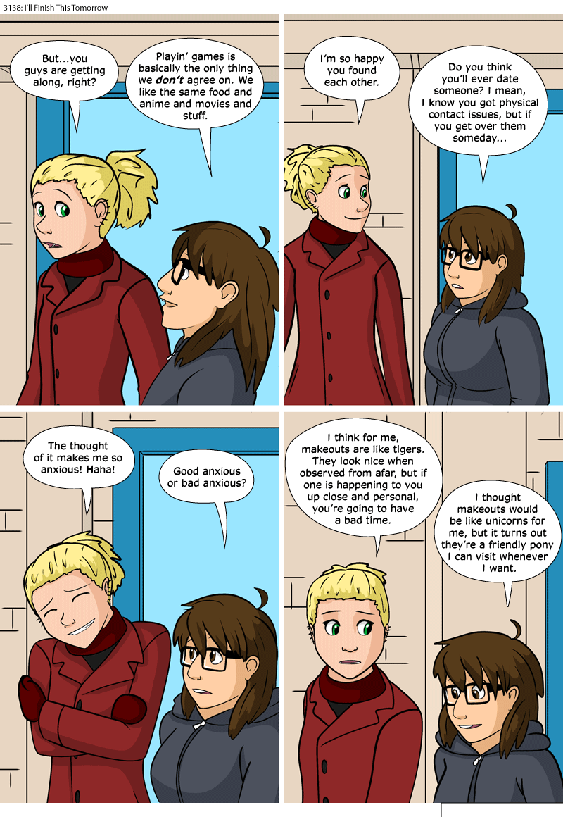 Questionable Content 20.1.2016