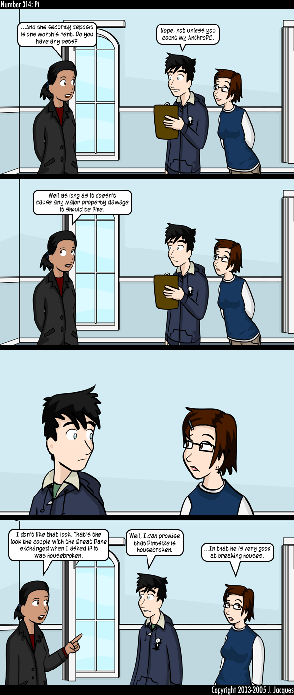 Questionable Content 11.3.2005