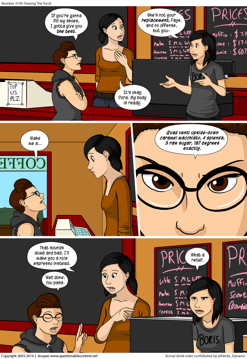 Questionable Content 29.1.2016