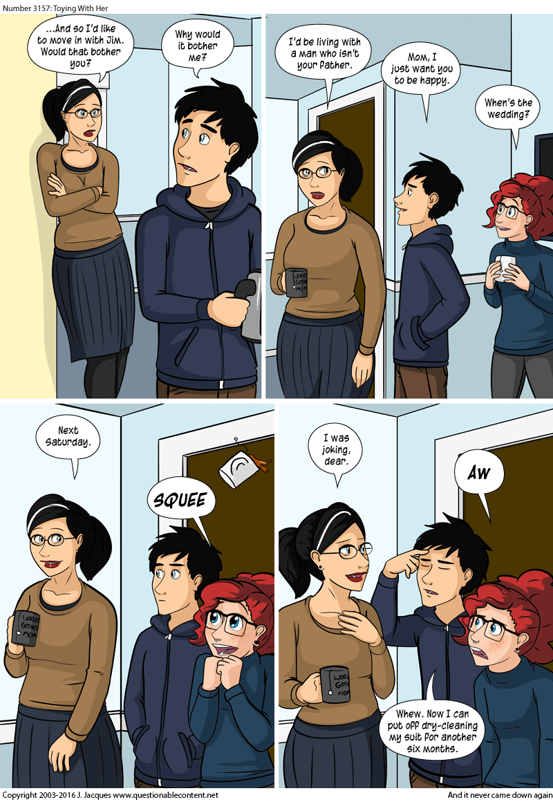 Questionable Content 16.2.2016