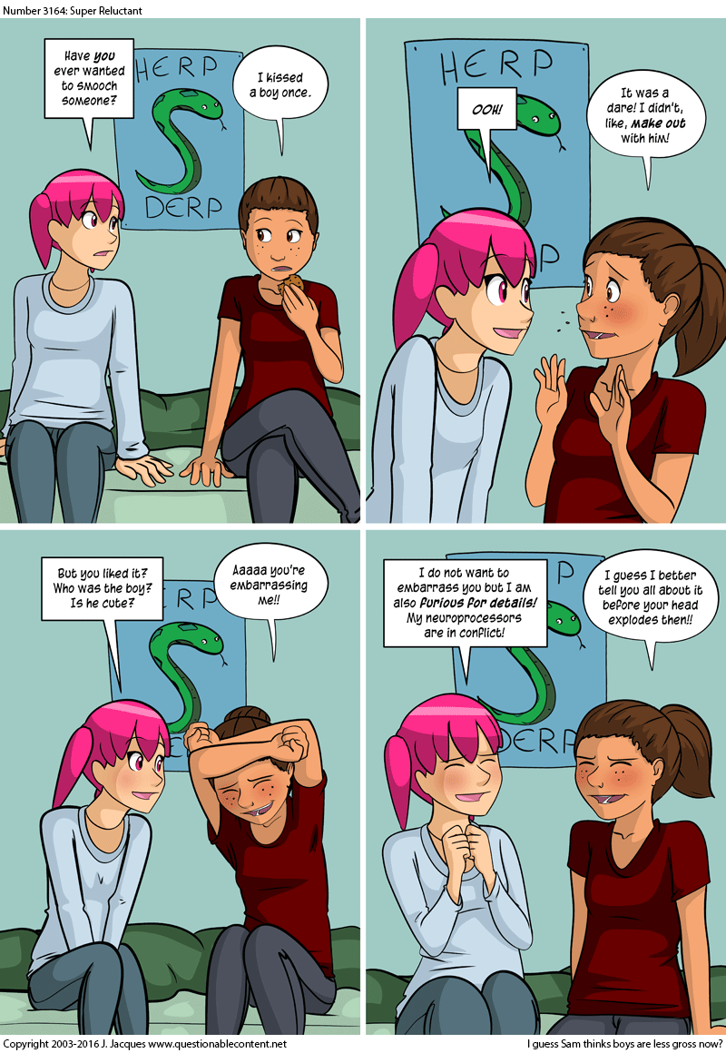 Questionable Content 25.2.2016