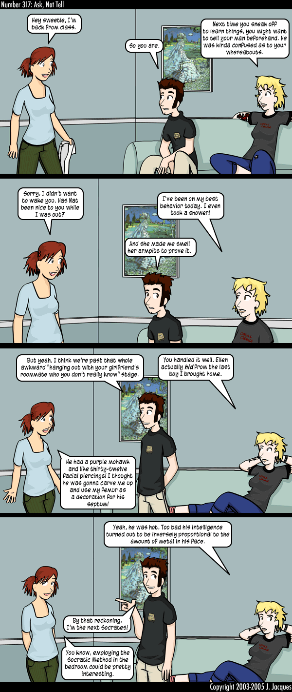 Questionable Content 16.3.2005