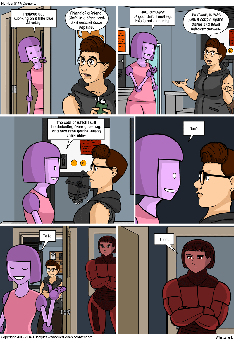 Questionable Content 15.3.2016