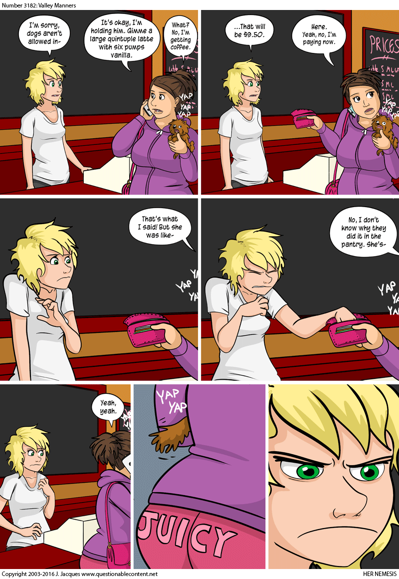 Questionable Content 22.3.2016