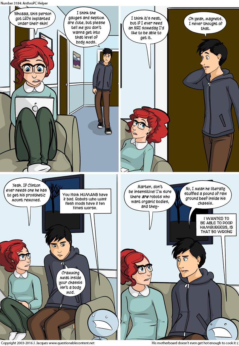 Questionable Content 24.3.2016