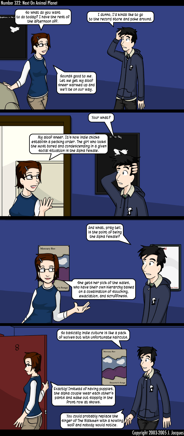 Questionable Content 23.3.2005