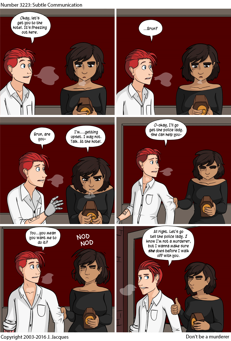 Questionable Content 18.5.2016