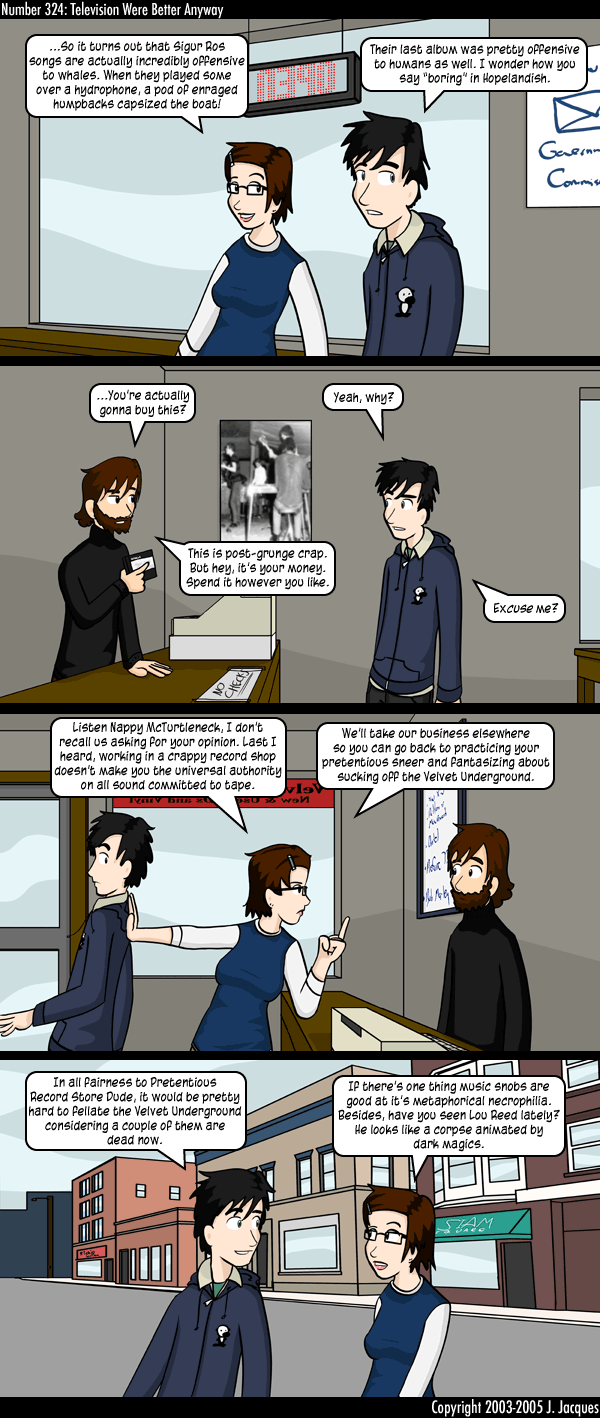 Questionable Content 25.3.2005