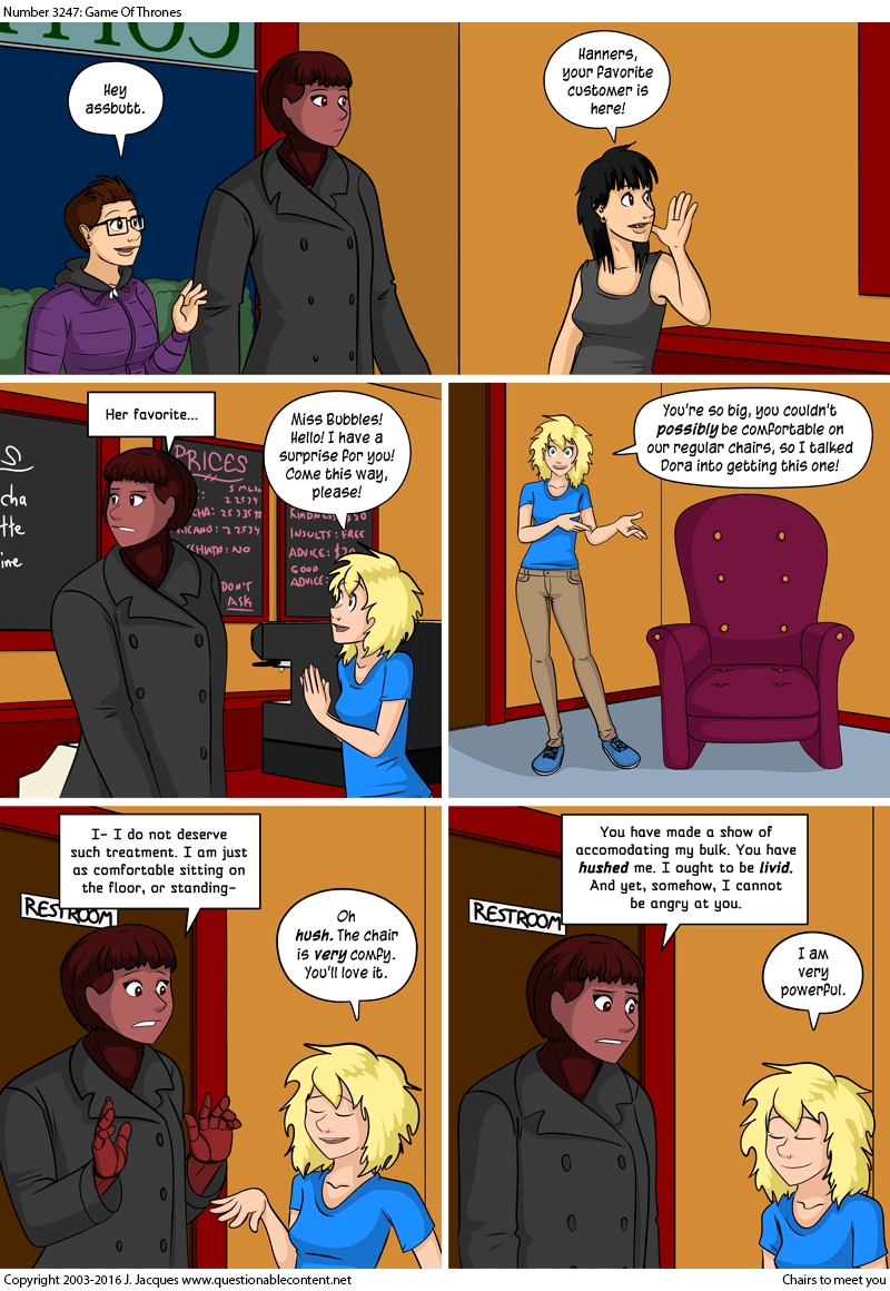 Questionable Content 21.6.2016