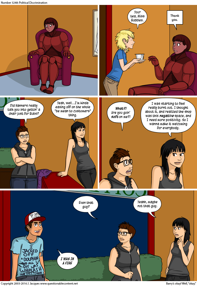 Questionable Content 22.6.2016