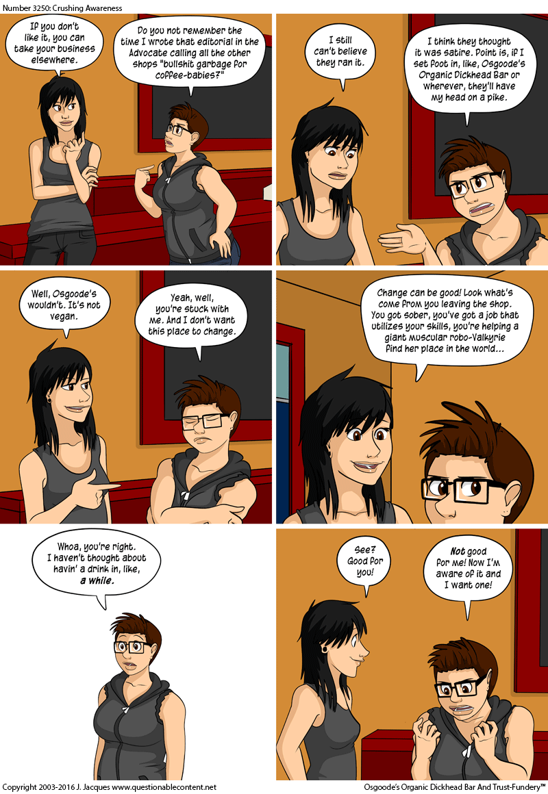 Questionable Content 24.6.2016