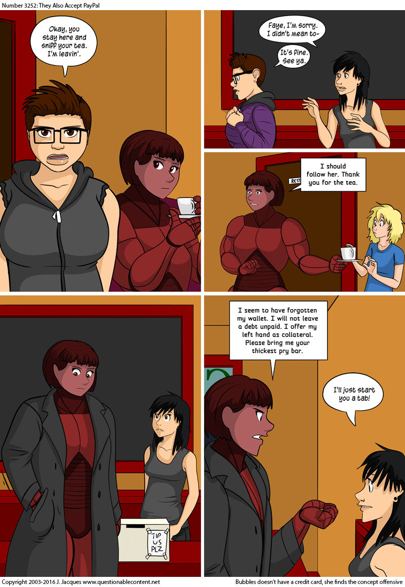 Questionable Content 28.6.2016