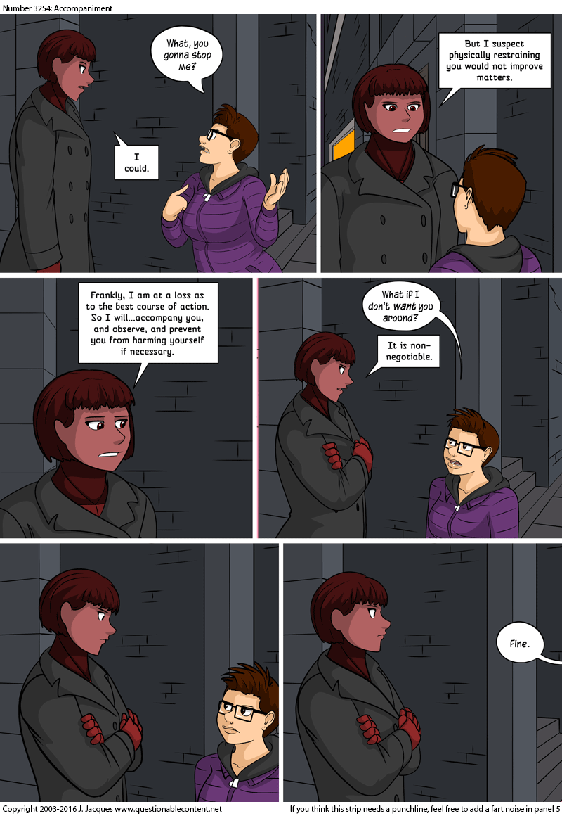 Questionable Content 30.6.2016