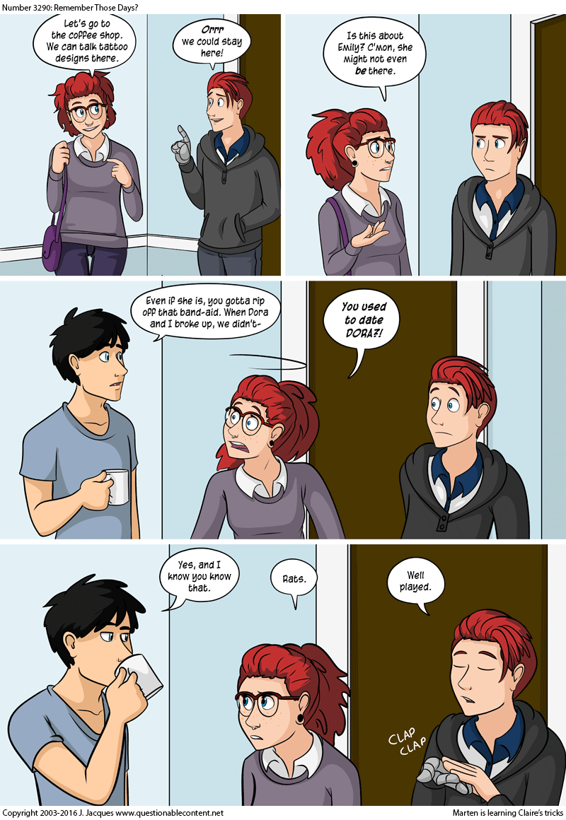 Questionable Content 19.8.2016