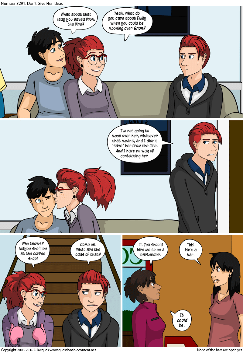 Questionable Content 22.8.2016