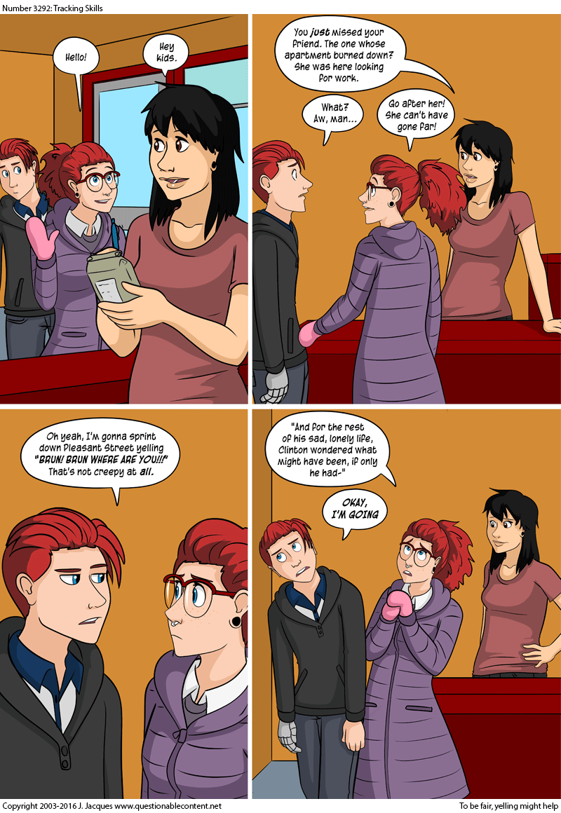 Questionable Content 23.8.2016