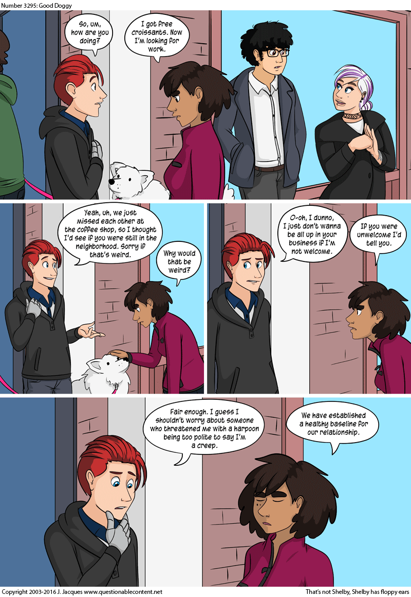 Questionable Content 26.8.2016