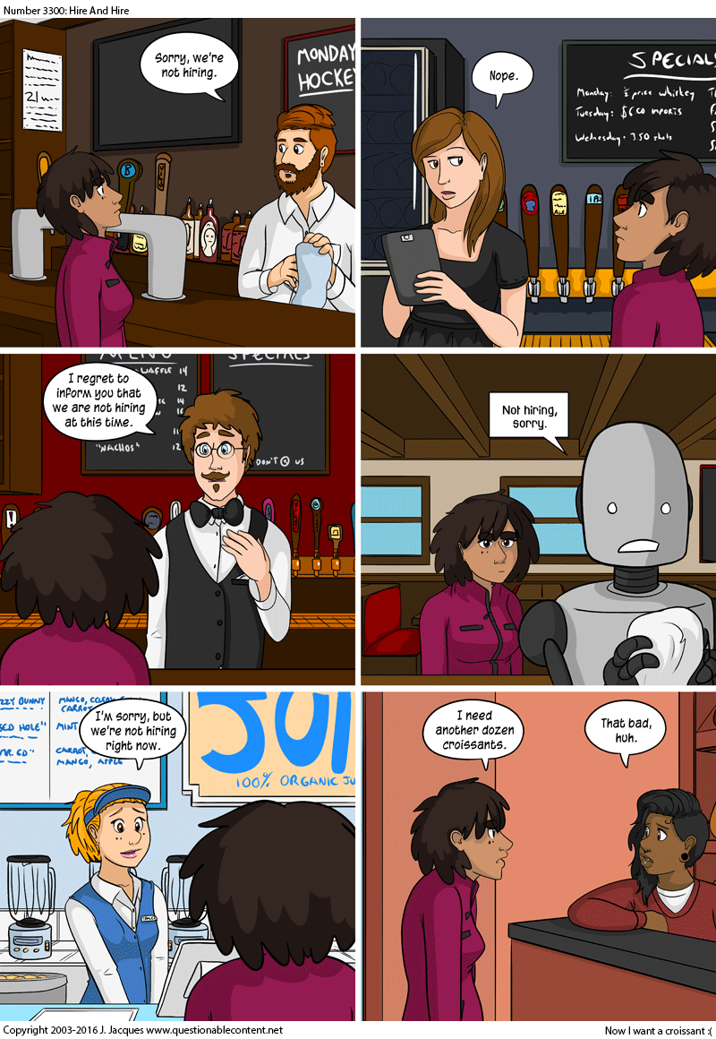 Questionable Content 2.9.2016