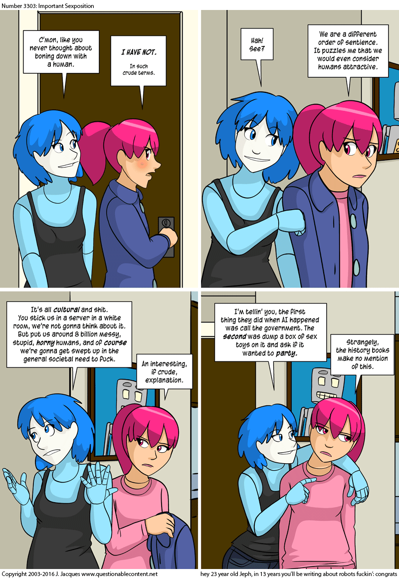 Questionable Content 7.9.2016