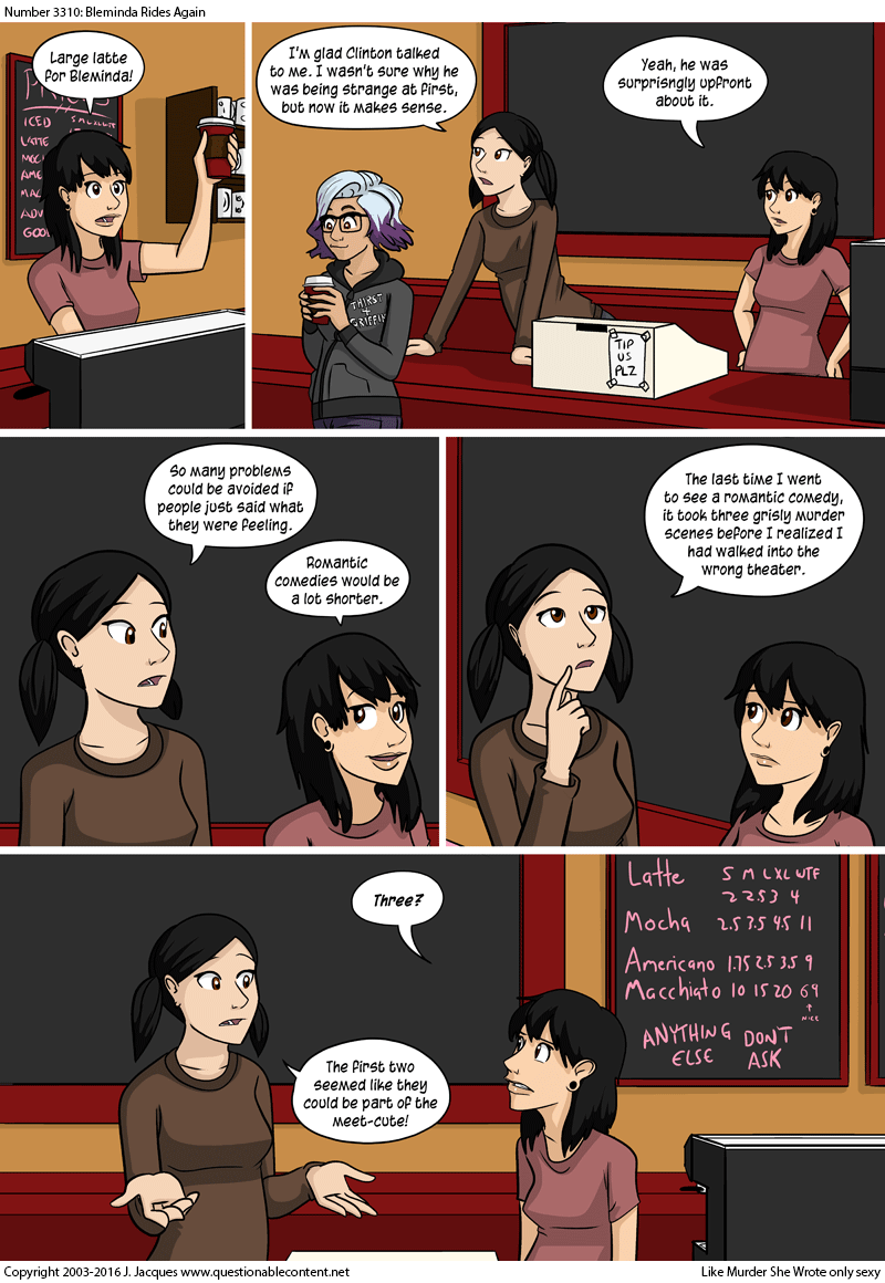 Questionable Content 16.9.2016